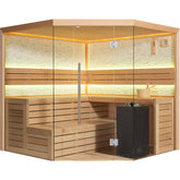 AWT Sauna B1601B Hemlock 200x200 9kW Virta Bi-O